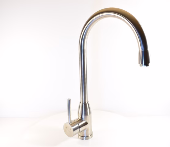 Cutra Brushed Nickel Kitchen Mixer Tap - Image 4